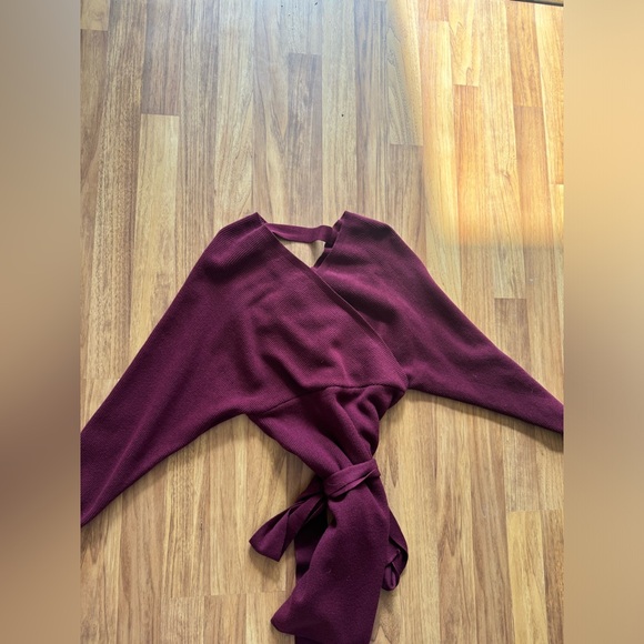 Red cotton dress - Picture 3 of 4